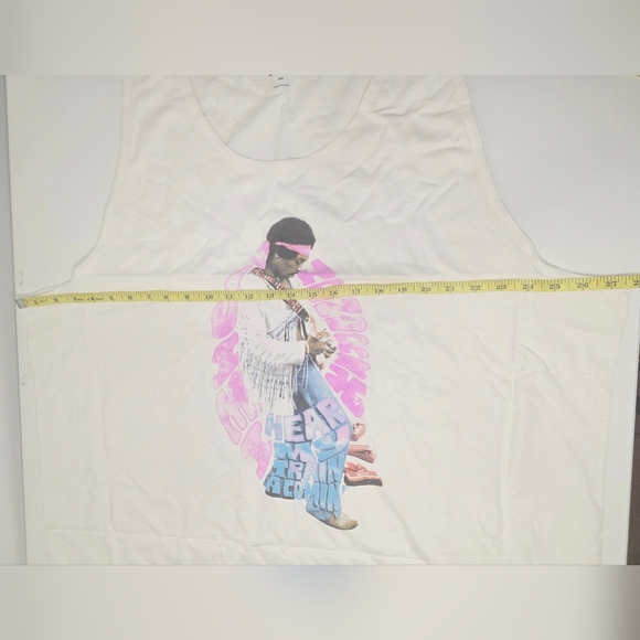 NWT Old Navy XXXL Jimi Hendrix Sea Salt Tank Top - Picture 9 of 10